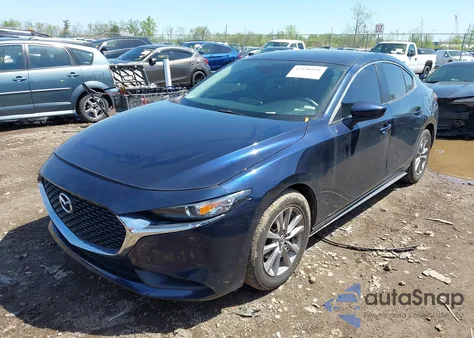 2019 Mazda Mazda3 из США, поврежденный, VIN 3MZBPABL5KM111514